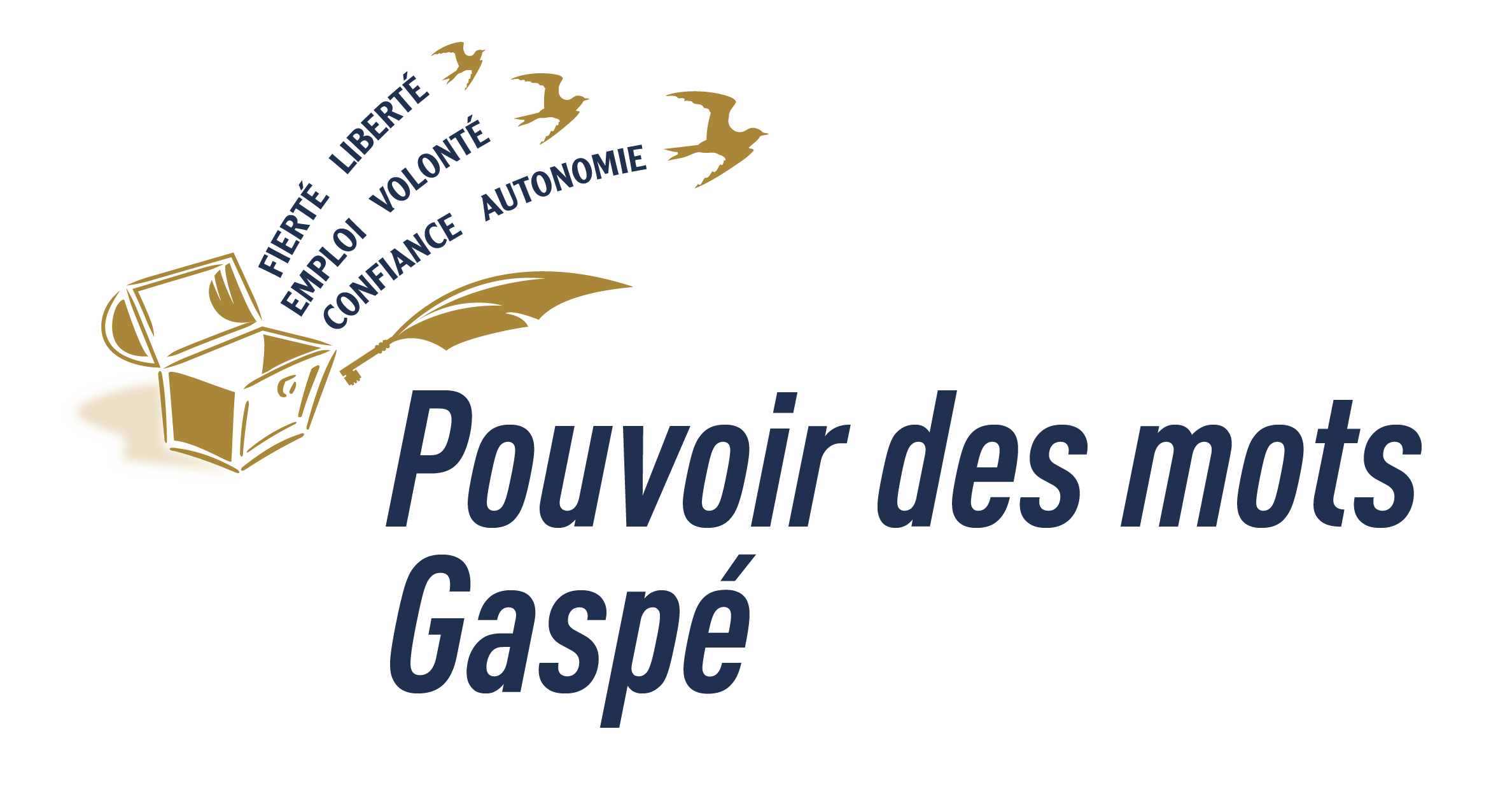 Logo de Pouvoir des mots Gaspé